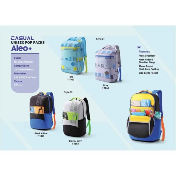 American Tourister Aleo School College Backpack Bag