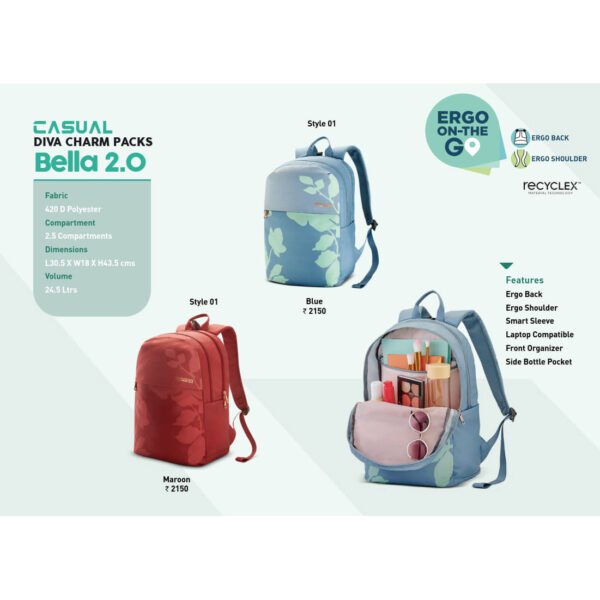 American Tourister Bella School College Backpack Bag