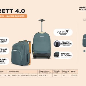 American Tourister Brett 4.0 Wheeled Laptop Backpack