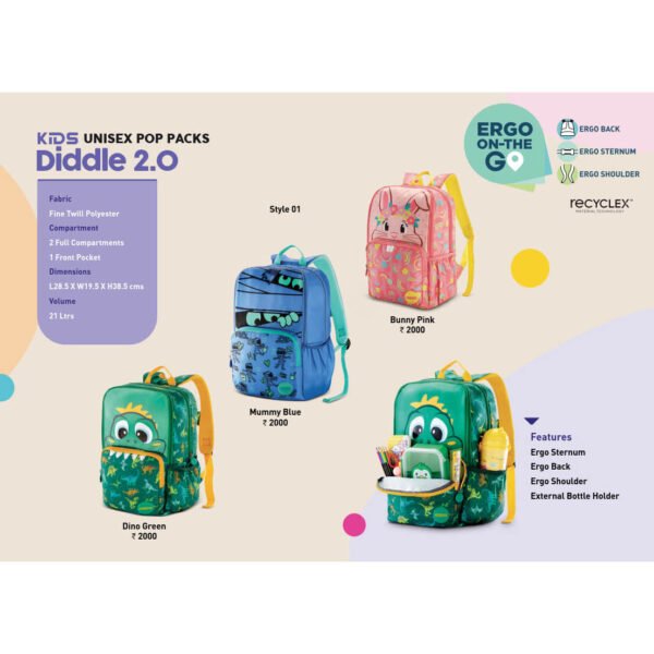 American Tourister Diddle Kids School Bag