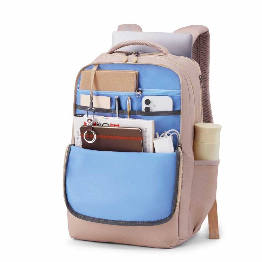 American Tourister Hall 4.0 Style 01 Beige Laptop Backpack