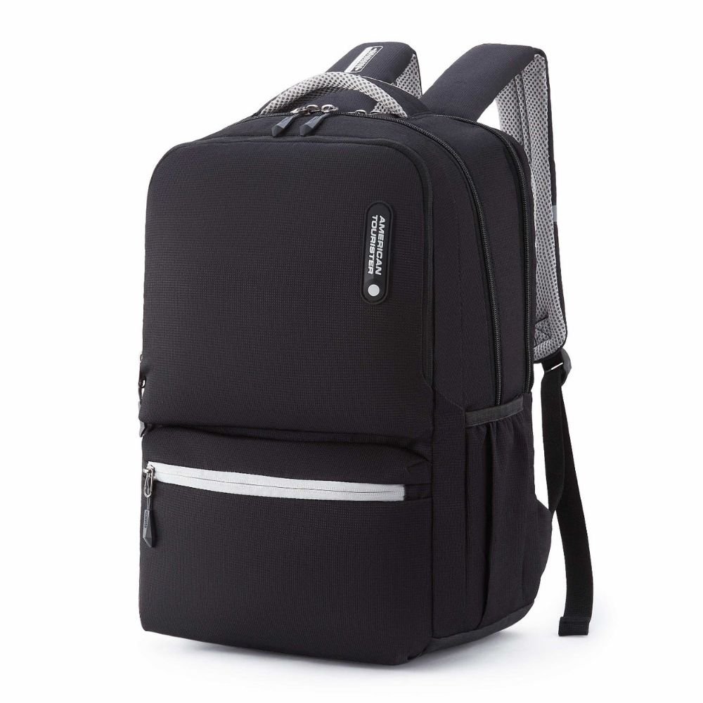 American Tourister Hall 4.0 Style 01 Black Laptop Backpack