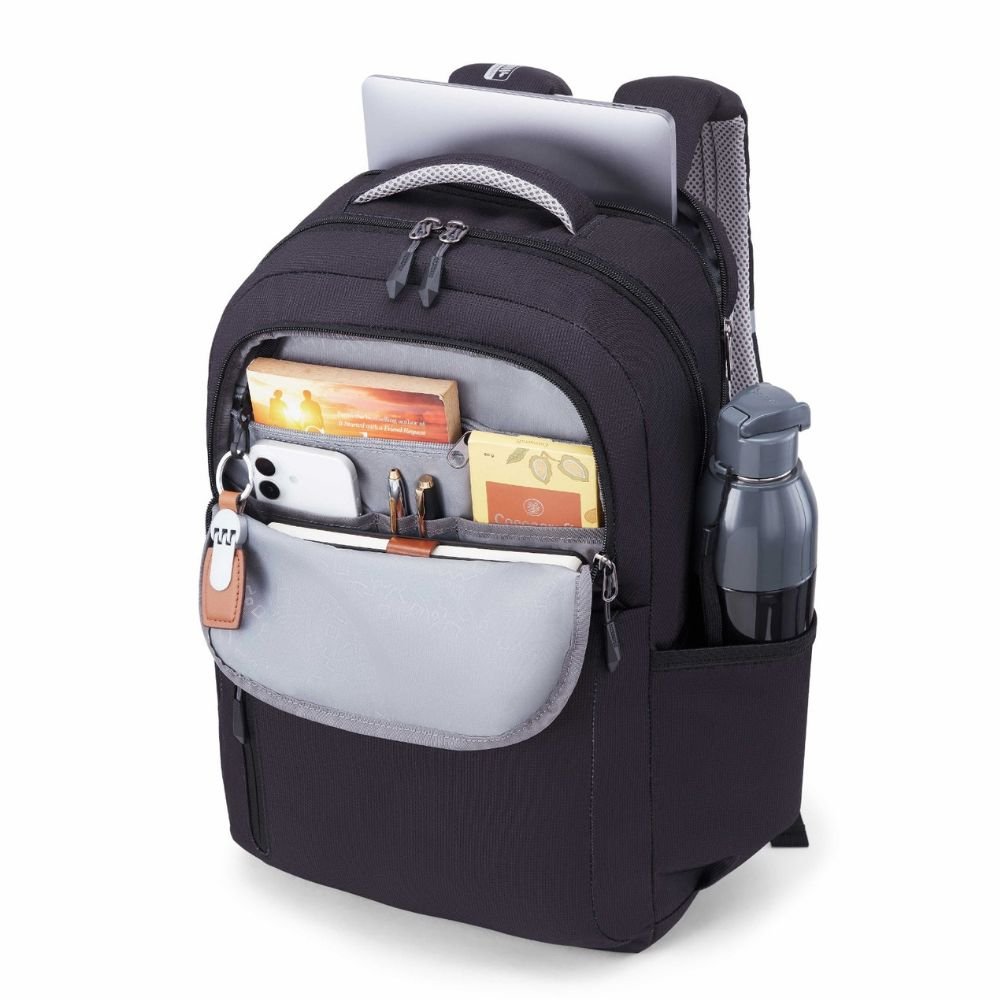 American Tourister Hall 4.0 Style 02 Black Laptop Backpack