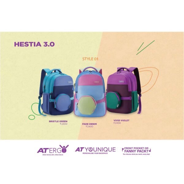 American Tourister Hestia School College Backpack Bag