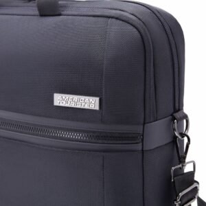 American Tourister Luxe Biz Black Briefcase