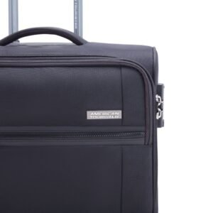 American Tourister Luxe Biz Black Laptop Rolling Tote Bag