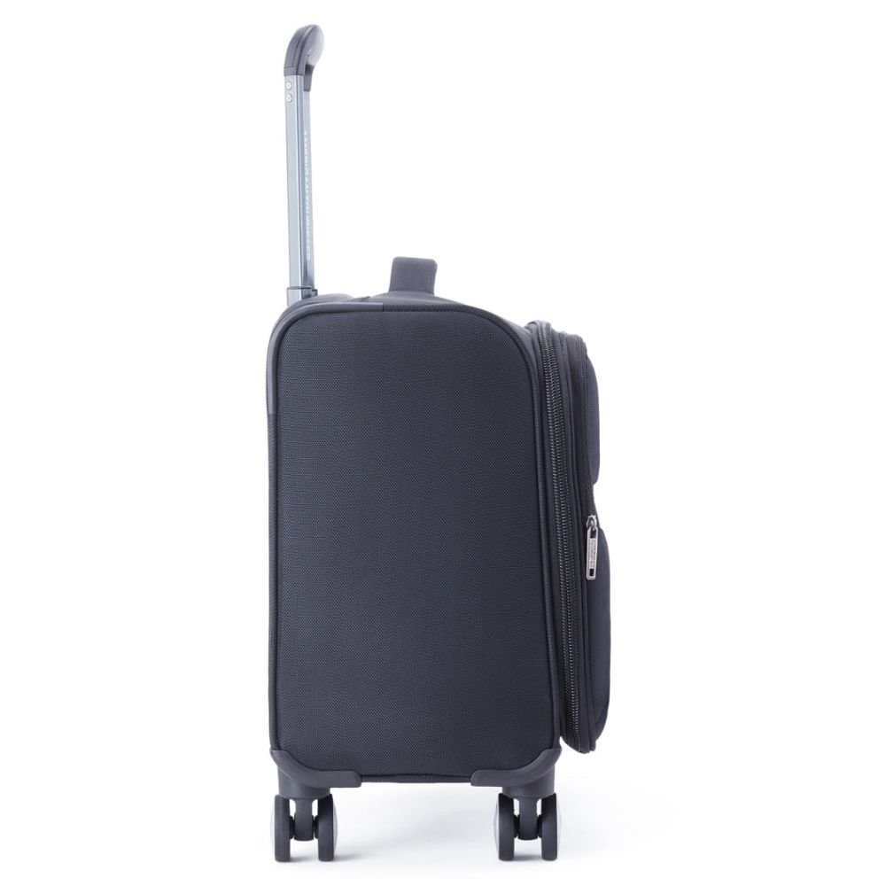 American Tourister Luxe Biz Black Laptop Rolling Tote Bag