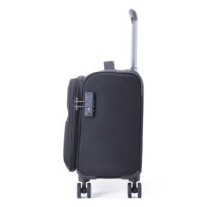 American Tourister Luxe Biz Black Laptop Rolling Tote Bag