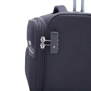 American Tourister Luxe Biz Black Laptop Rolling Tote Bag