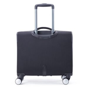 American Tourister Luxe Biz Black Laptop Rolling Tote Bag