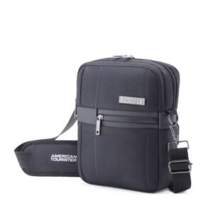 American Tourister Luxe Biz Black Shoulder Bag