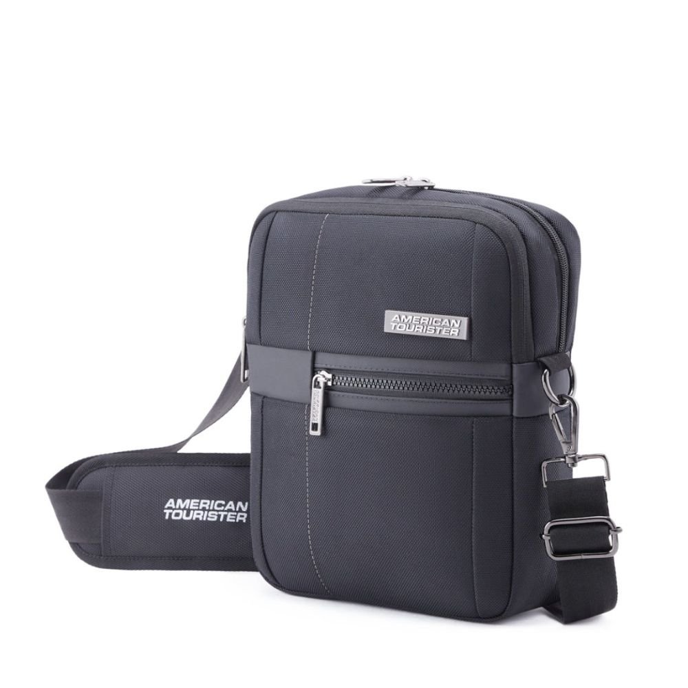 American Tourister Luxe Biz Black Shoulder Bag