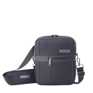 American Tourister Luxe Biz Black Shoulder Bag