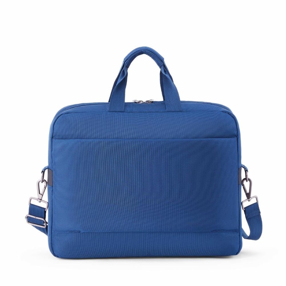 American Tourister Luxe Biz Blue Briefcase