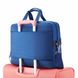 American Tourister Luxe Biz Blue Briefcase