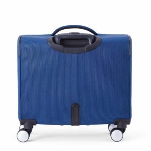 American Tourister Luxe Biz Blue Laptop Rolling Tote Bag