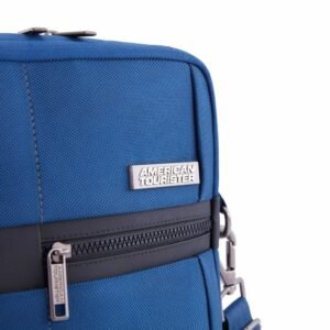 American Tourister Luxe Biz Blue Shoulder Bag
