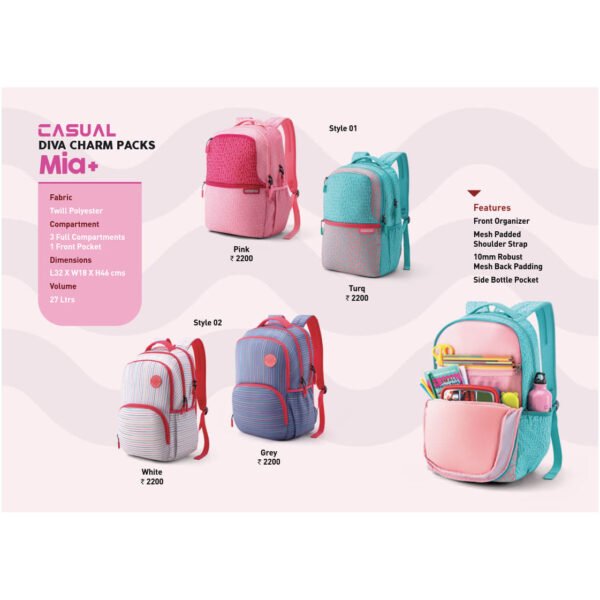 American Tourister Mia School College Backpack Bag