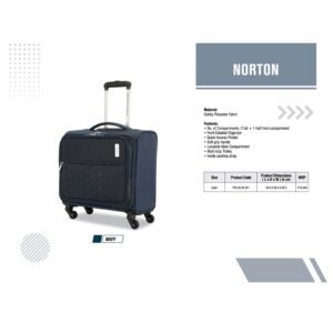 American Tourister Norton Overnighter Laptop Rolling Tote Bag