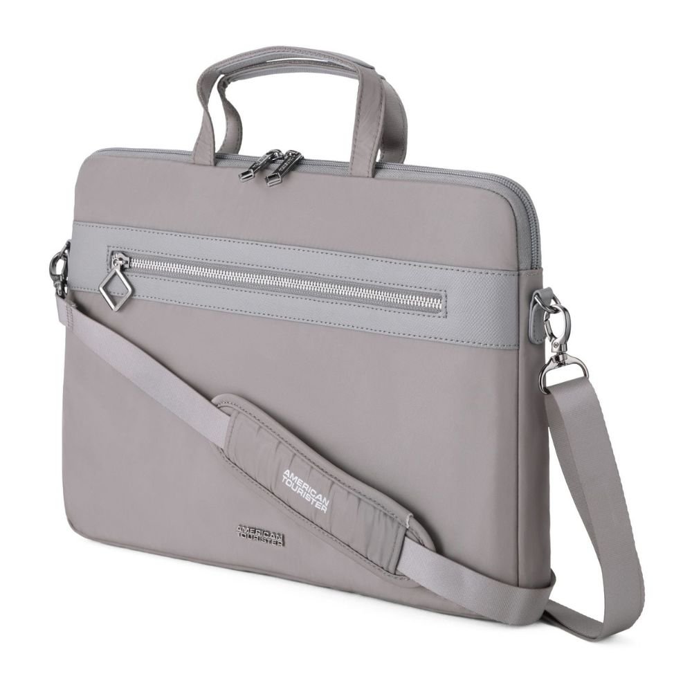 American Tourister Paisley Joy Grey Briefcase