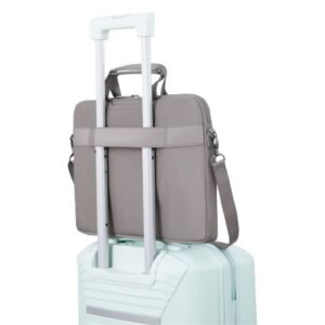 American Tourister Paisley Joy Grey Briefcase