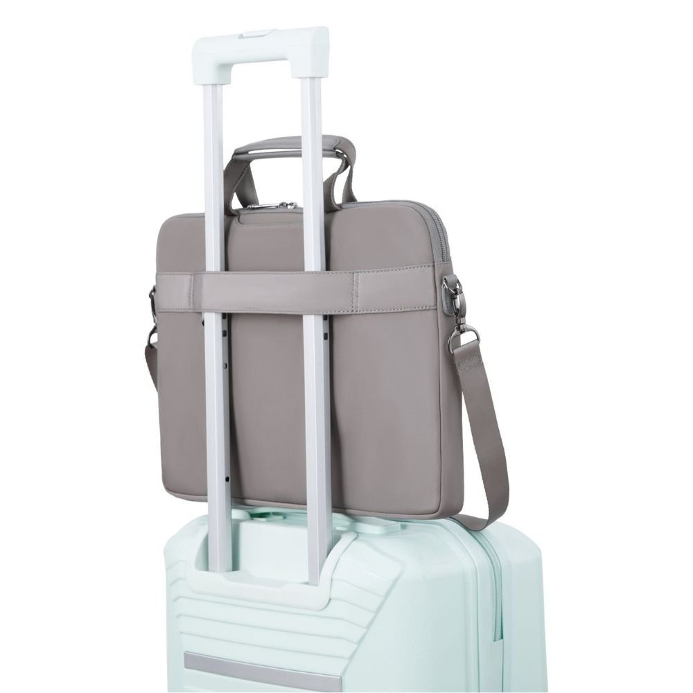 American Tourister Paisley Joy Grey Briefcase