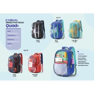 American Tourister Quad School College Backpack Bag