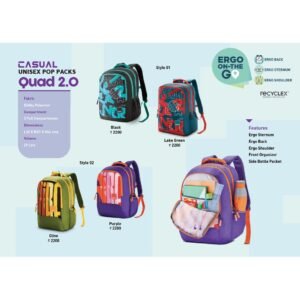 American Tourister Quad School College Backpack Bag