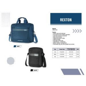 American Tourister Rexton Briefcase and Shoulder Sling Bag