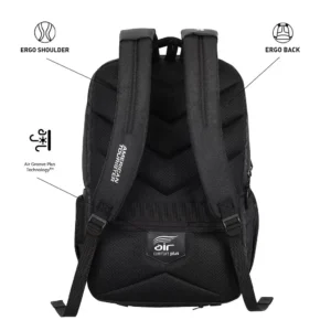 American tourister laptop bag with rain cover best sale