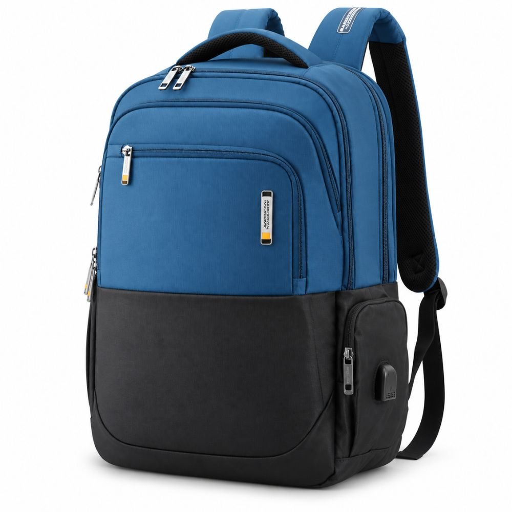 American Tourister Segno VE Style 01 Navy Laptop Backpack