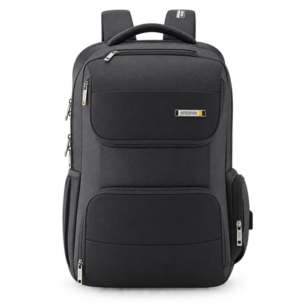 American Tourister Segno VE Style 04 Black Laptop Backpack