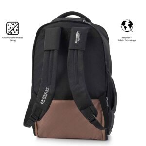 American Tourister Segno Wheel Backpack Overnighter Laptop Rolling Tote Bag