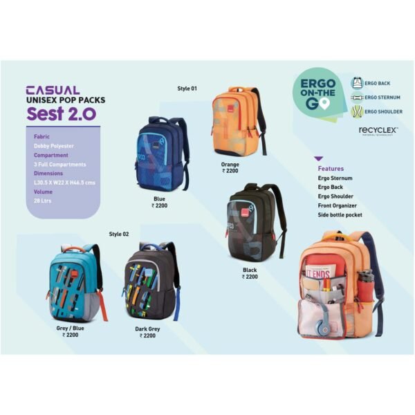 American Tourister Sest School College Backpack Bag