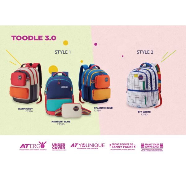 American Tourister Toodle Kids School Bag