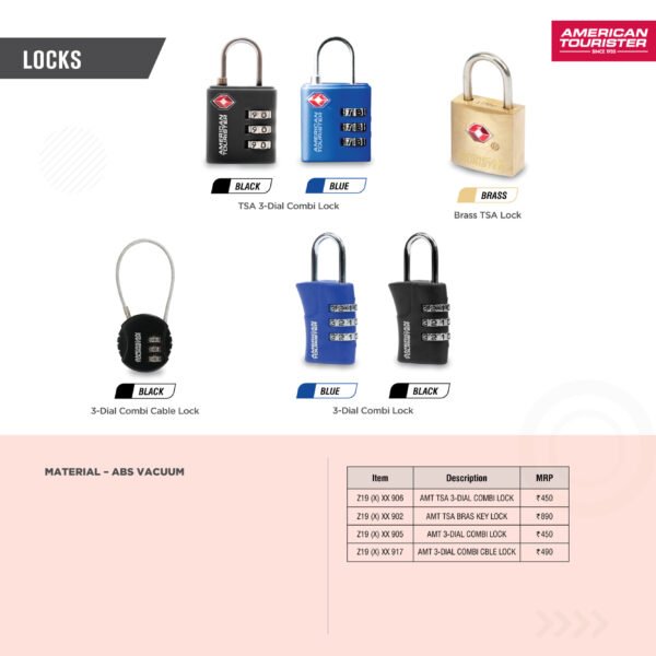 American Tourister Travel Lock