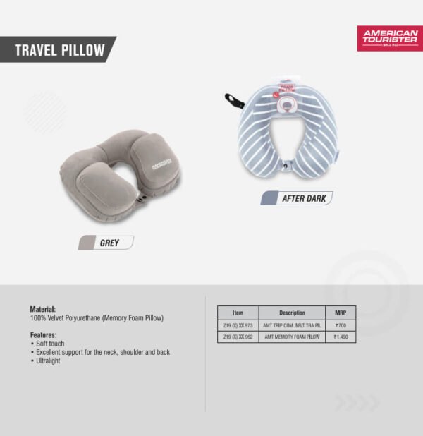 American Tourister Travel Pillow