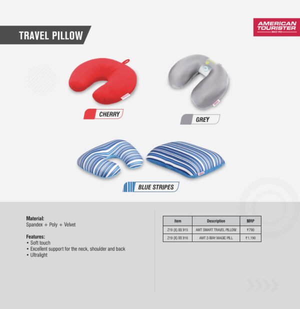 American Tourister Travel Pillow
