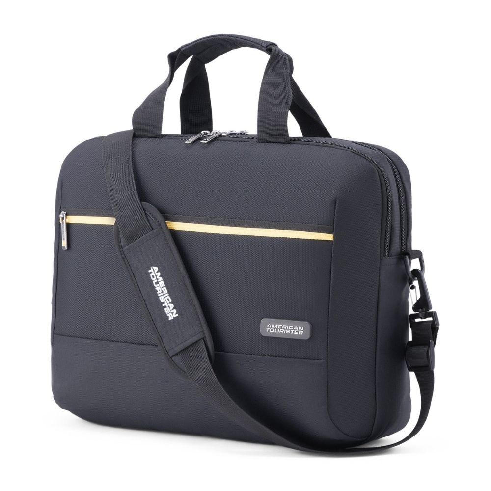 American Tourister Trend Biz Black Briefcase
