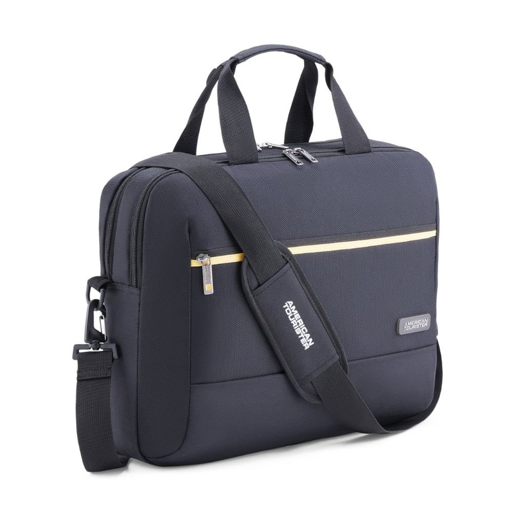 American Tourister Trend Biz Black Briefcase