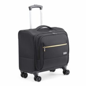 American Tourister Trend Biz Black Laptop Rolling Tote Bag