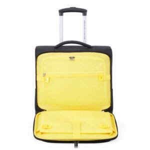 American Tourister Trend Biz Black Laptop Rolling Tote Bag