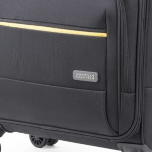 American Tourister Trend Biz Black Laptop Rolling Tote Bag