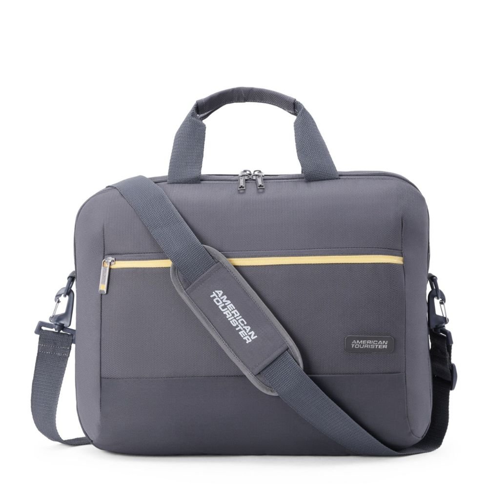 American Tourister Trend Biz Grey Briefcase