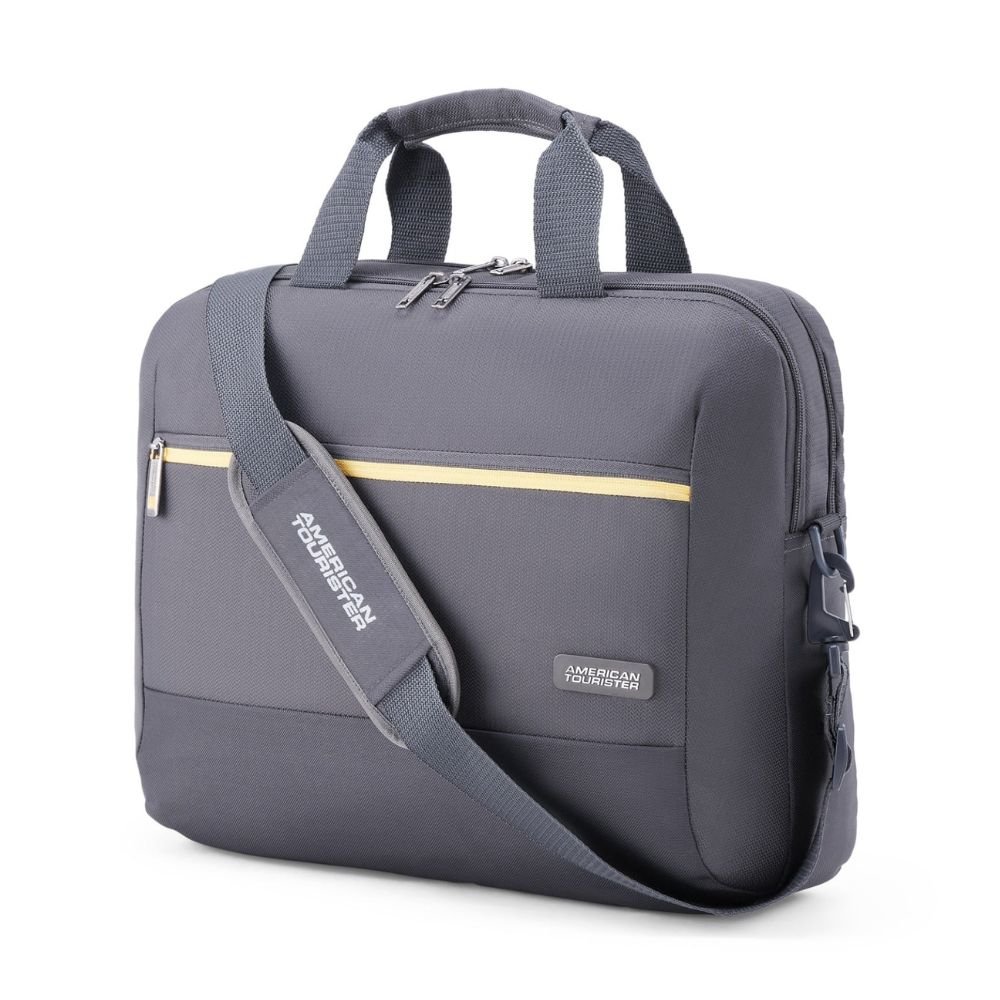 American Tourister Trend Biz Grey Briefcase