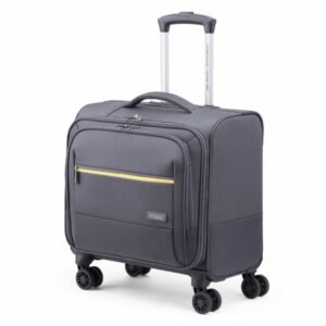 American Tourister Trend Biz Grey Laptop Rolling Tote Bag