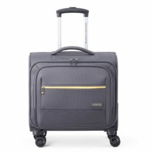 American Tourister Trend Biz Grey Laptop Rolling Tote Bag