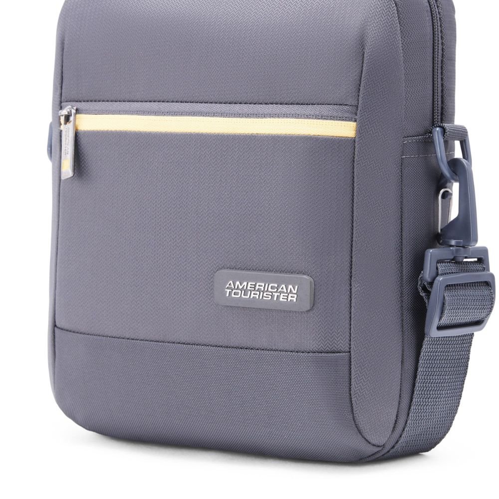 American Tourister Trend Biz Grey Shoulder Bag