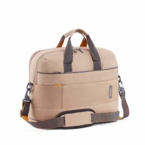 American Tourister Urban Biz Beige Briefcase