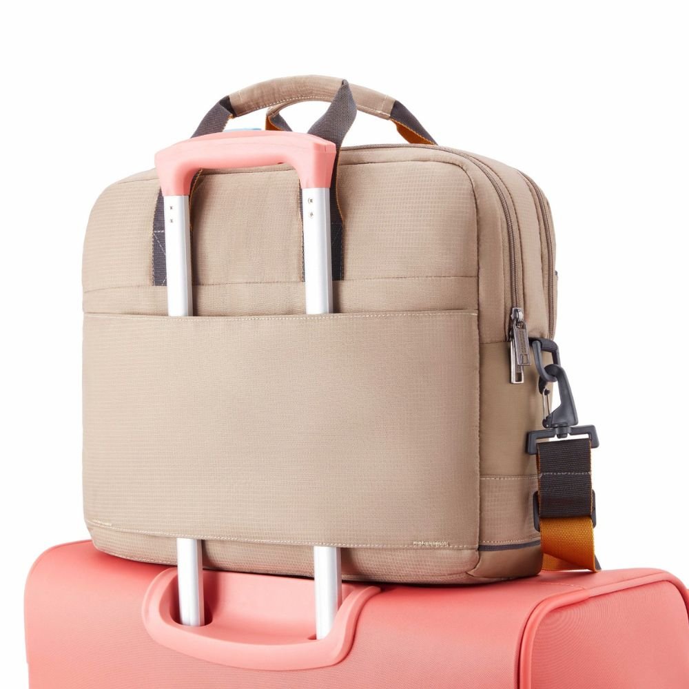 American Tourister Urban Biz Beige Briefcase